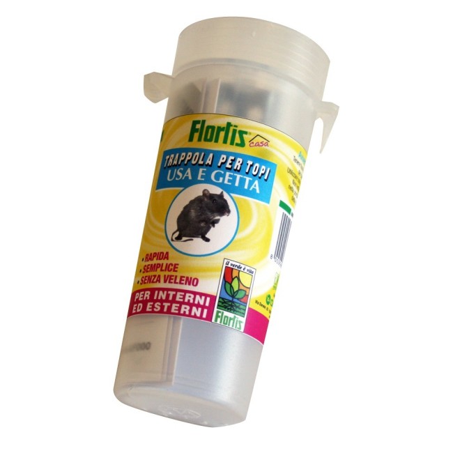 Trappola Topi Usa & Getta Flortis 1 pz