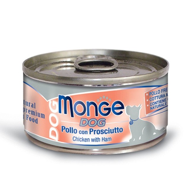 Cane - Pollo & Prosciutto Natural Monge 95 gr