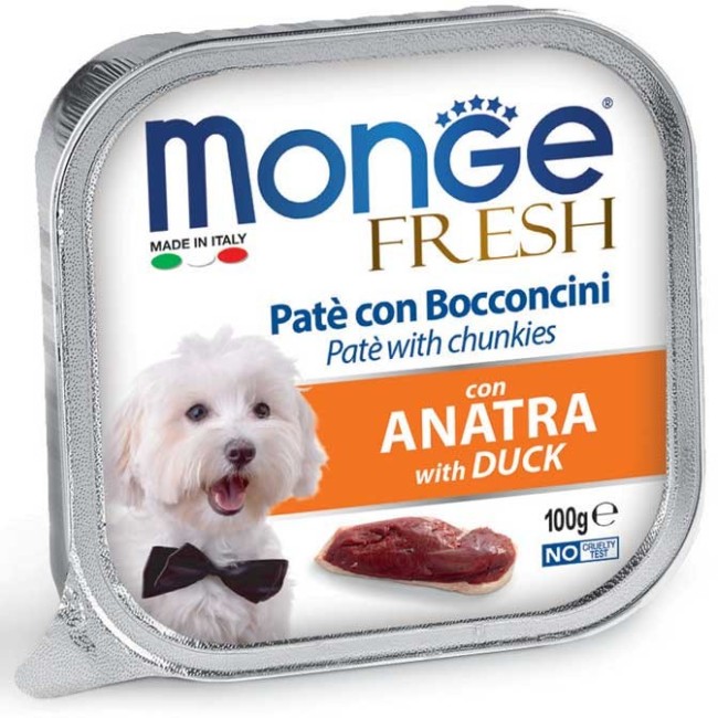Cane - Anatra Fresh Monge 100 gr