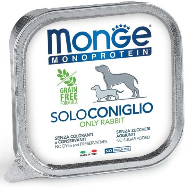 Cane - Solo Coniglio Monge 150 gr