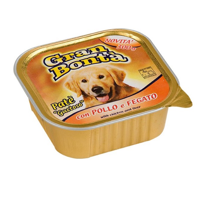 Cane - Pollo & Fegato Gran Bontà Monge 300 gr