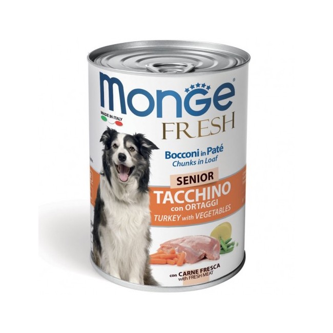 Tacchino Vegetale Senior Fresh Monge 400 gr