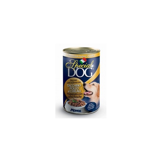 Cane - Tacchino, Pollo & Cereali Special Dog Gialla Monge 1275 gr