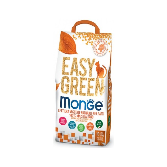 Lettiera Easy Green Mais Monge 10 L