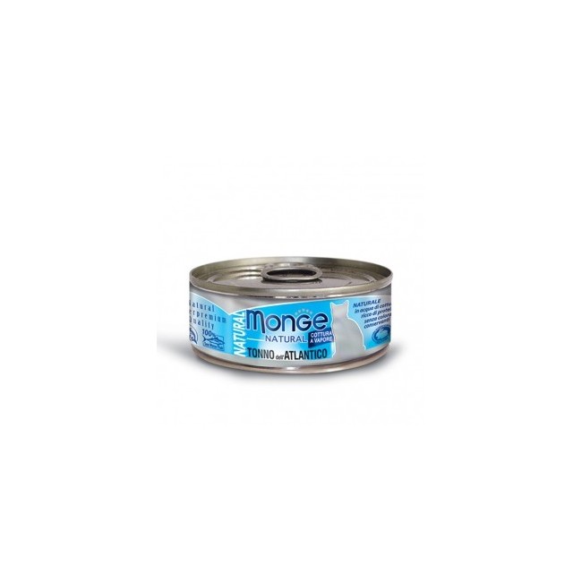 Gatto - Tonno dell'Atlantico Natural Monge 80 gr