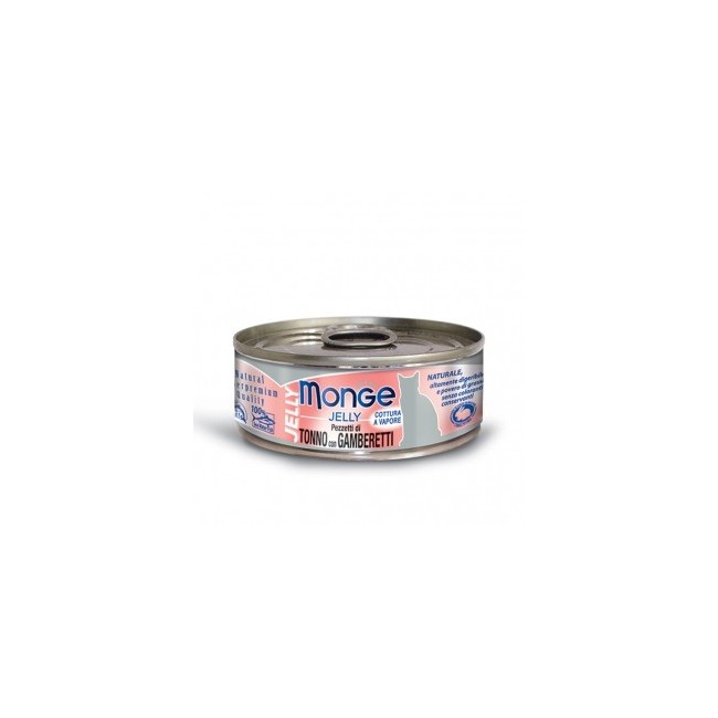 Gatto - Tonno & Gamberetti Jelly Monge 80 gr