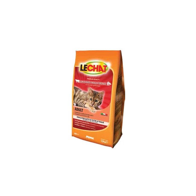 Gatto - Manzo & Verdure Lechat 1,5 Kg