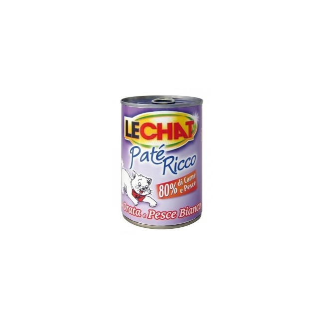 Gatto - Patè Orata & Pesce Lechat 400 gr