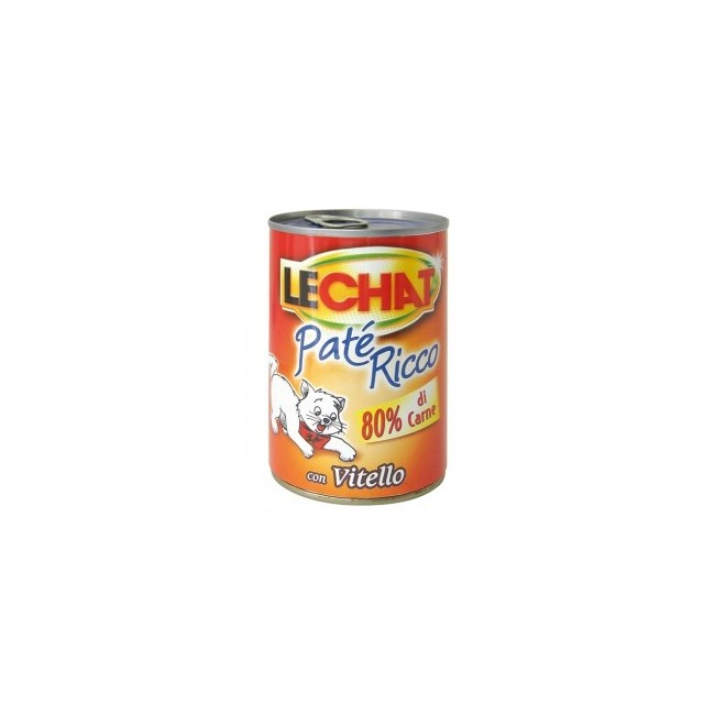 Gatto - Patè Vitello Lechat 400 gr
