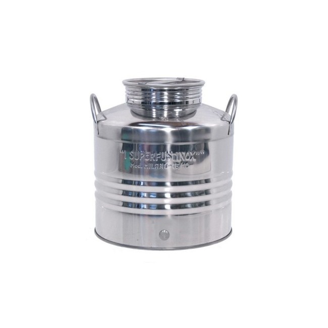 Fusto Acciaio Inox 30 l basso