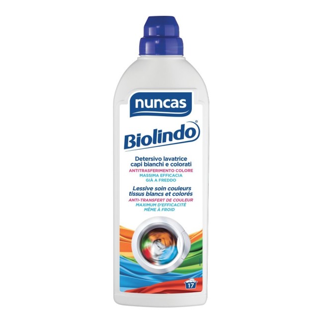 Detersivo Biolindo Capi Colorati 1 L Nuncas