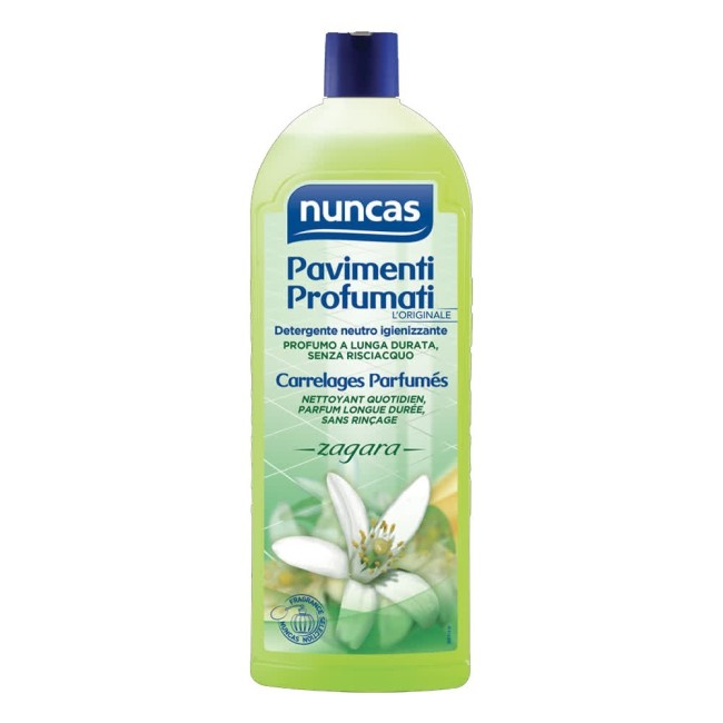 Detergente Pavimenti Profumati Zagara 1 L Nuncas