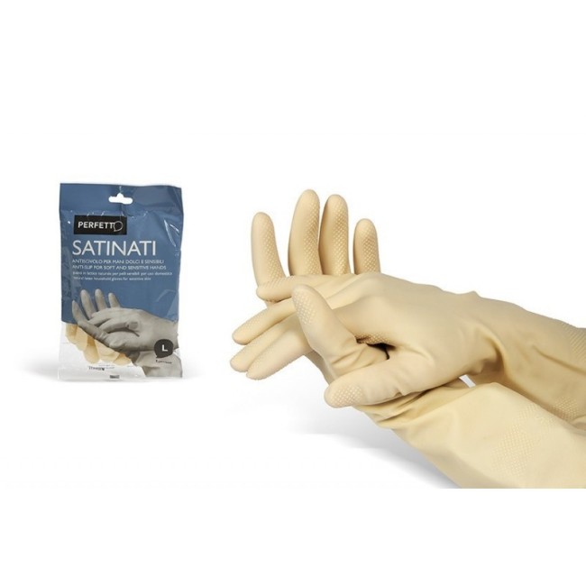 Guanti in Lattice Satinati Taglia L PERFETTO