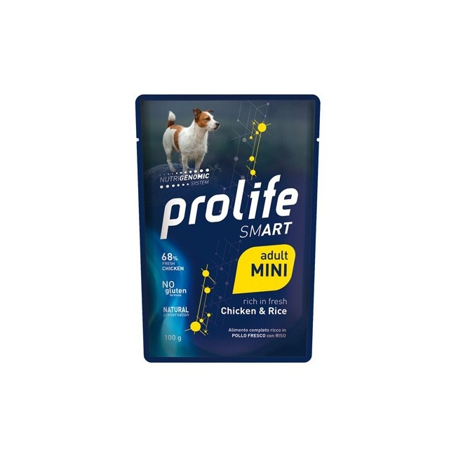 Cane - Adult Mini Pollo & Riso Prolife 100 gr