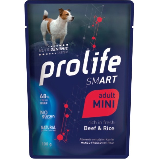 Cane - Adult Mini Manzo & Riso Prolife 100 gr