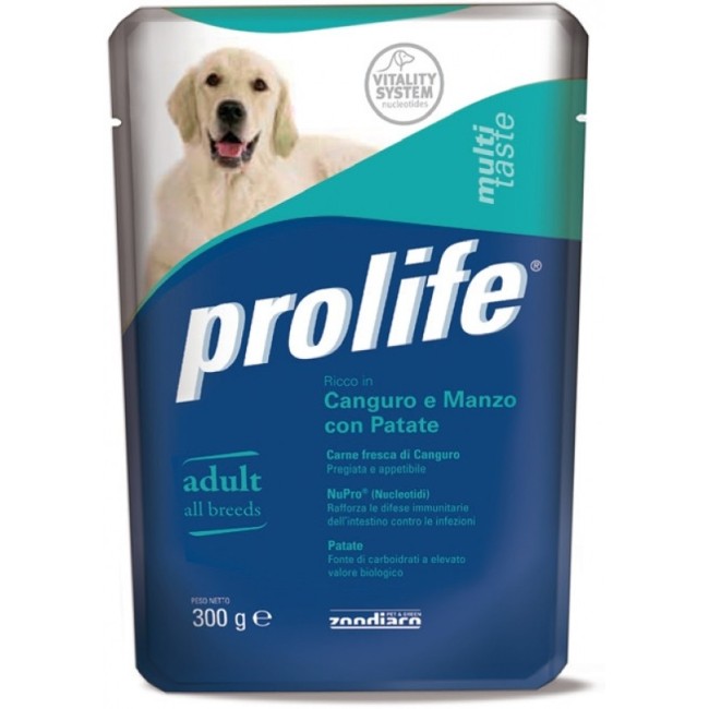 Cane - Canguro, Manzo & Patate Prolife 300 gr