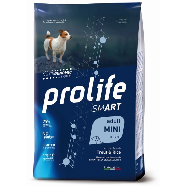 Cane - Smart Mini Trota & Riso Prolife 2 Kg
