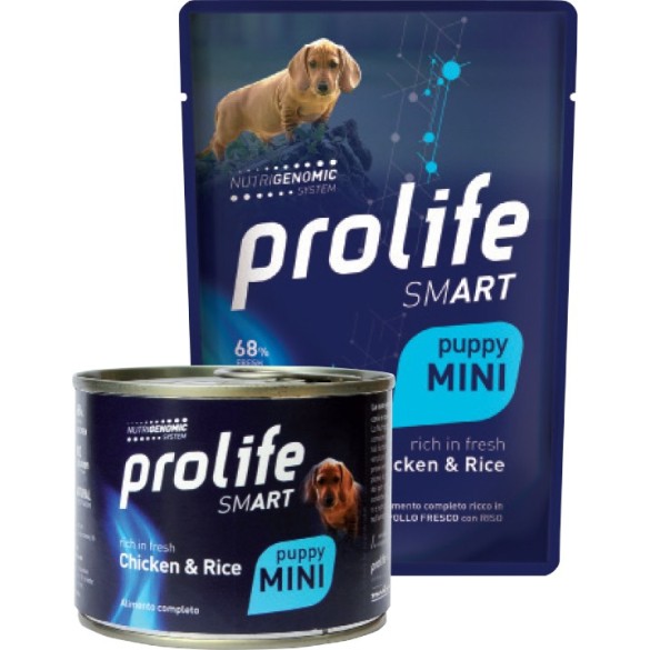 Cane - Smart Puppy Pollo e Riso 100 gr Prolife