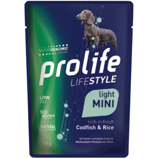 Cane - Life Style Adult Light Merluzzo 100 gr Prolife