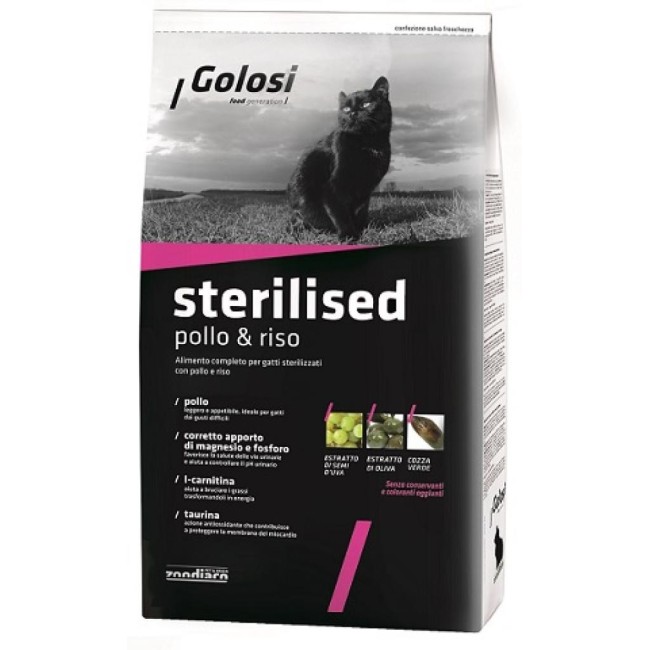 Crocchette Gatto - Sterilised Golosi 1,5 Kg
