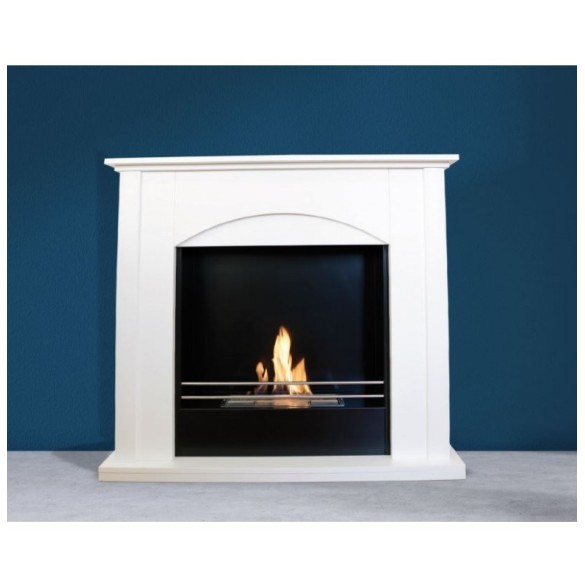 Biocamino da Pavimento Firenze mod. Bianco