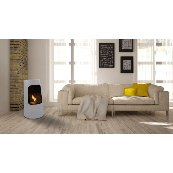 Biocamino da Pavimento mod. Dubai Bianco