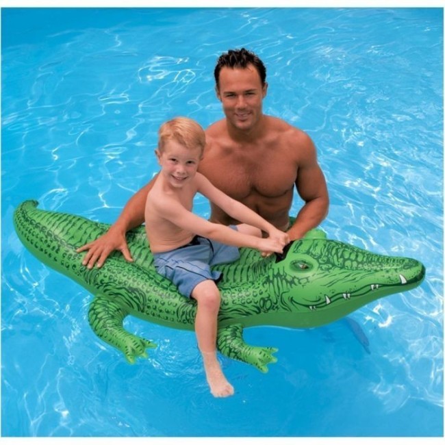 Cavalcabile Alligatore 170 cm Intex