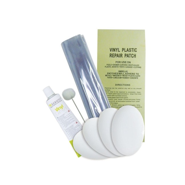 Kit Riparazione Piscina Colla da 30 ml + Toppa + Applicatore