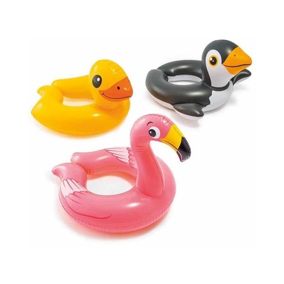 Salvagente con Testa Animali Intex