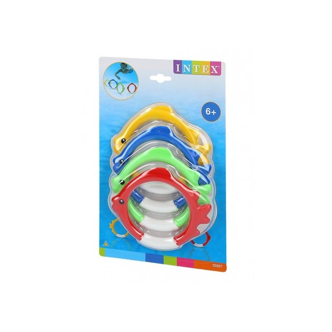 Anelli Pesciolini Colorati Intex