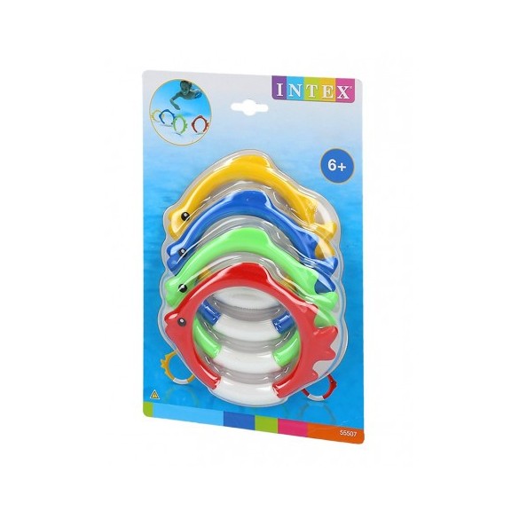 Anelli Pesciolini Colorati Intex