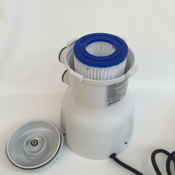 Pompa Filtro a Cartuccia 1200 Lt/h Jilong per Piscina Fuoriterra e Cartuccia Inclusa