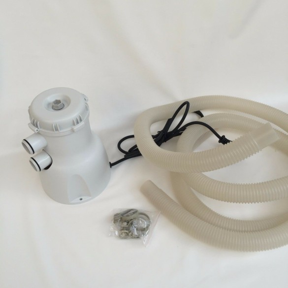 Pompa Filtro a Cartuccia 1200 Lt/h Jilong per Piscina Fuoriterra e Cartuccia Inclusa