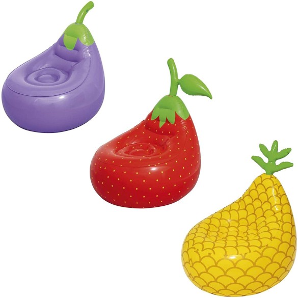 Poltroncina Gonfiabile Frutta Assortito Bestway