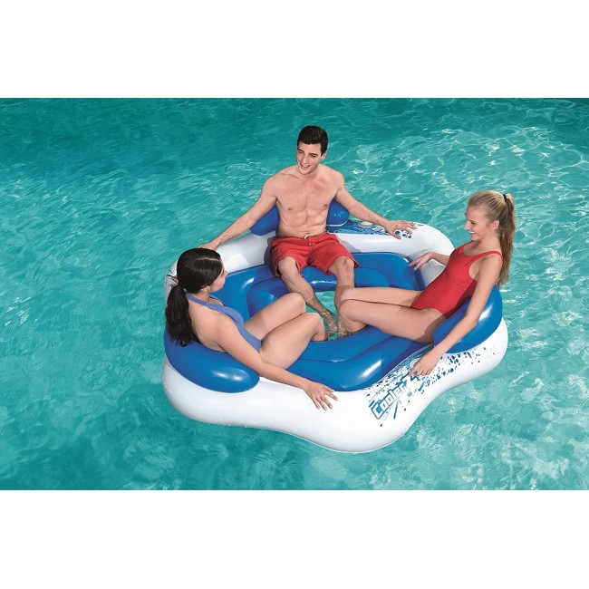 Isola Galleggiante Coolerz per 3 Persone 1.91 x 1.78 m Bestway