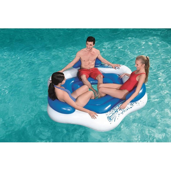 Isola Galleggiante Coolerz per 3 Persone 1.91 x 1.78 m Bestway