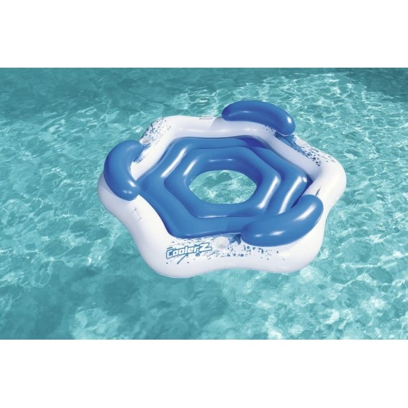 Isola Galleggiante Coolerz per 3 Persone 1.91 x 1.78 m Bestway