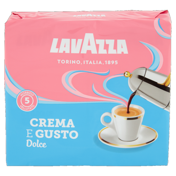 Caffé Crema e Gusto Dolce Lavazza 2 x 250 gr