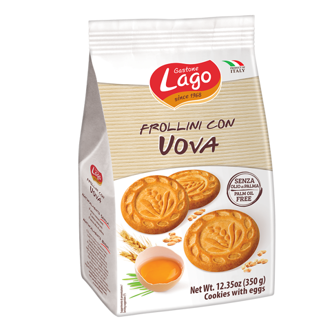 Frollini con Uova Fresche Lago 350 gr