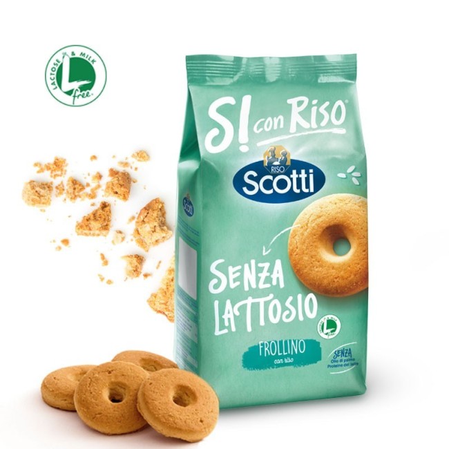 Frollino con Riso SENZA LATTOSIO 350gr