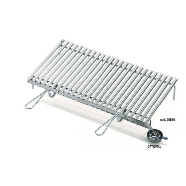 Graticola 610 Acciaio Inox 80x45 Ompagrill