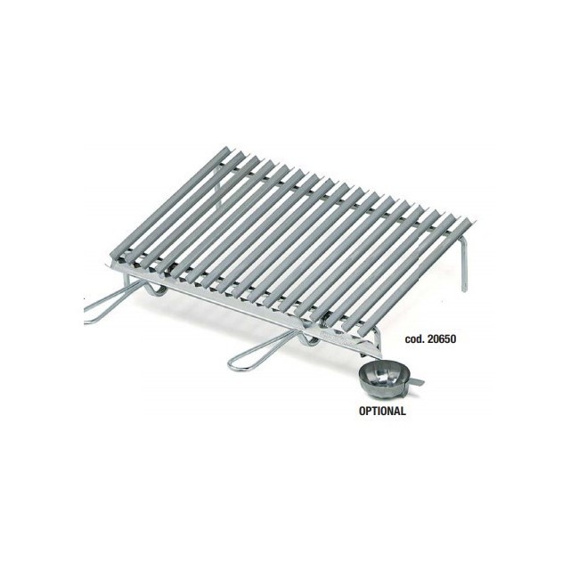 Graticola 650 Acciaio Inox 40x60 Ompagrill
