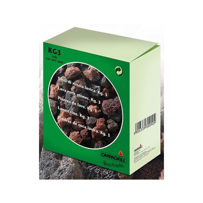 Sassi di Roccia Lavica 3 kg