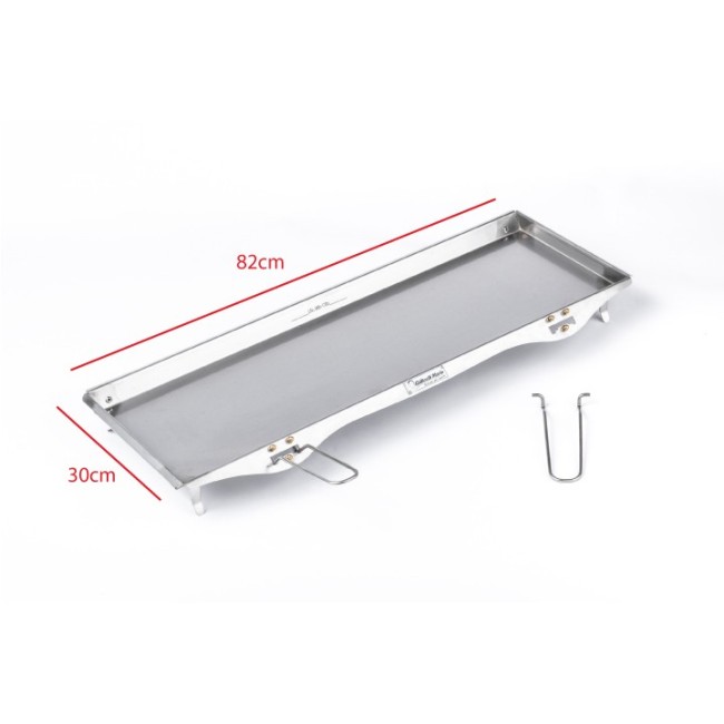 Girarrosto Elettrico Planetario 25 D + Leccarda 81x30 cm COLLICELLI