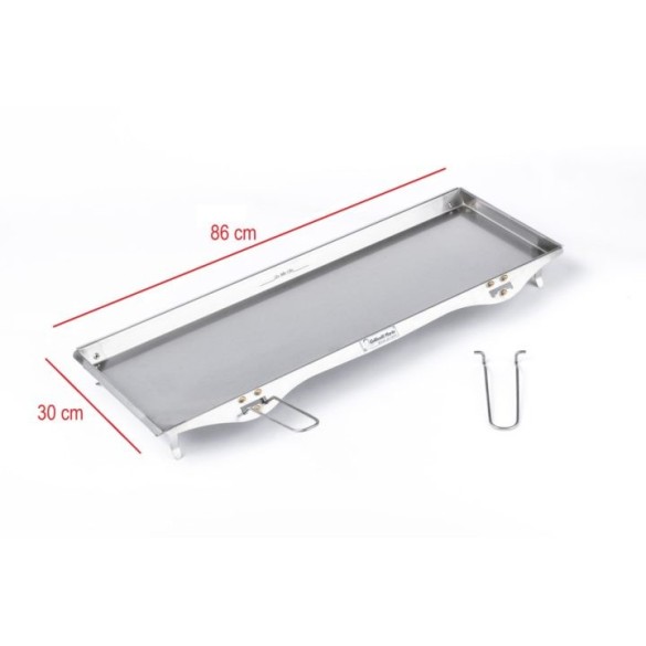 Girarrosto Elettrico Planetario 25 D + Leccarda 86x30 cm + Spiedo Porchetta COLLICELLI