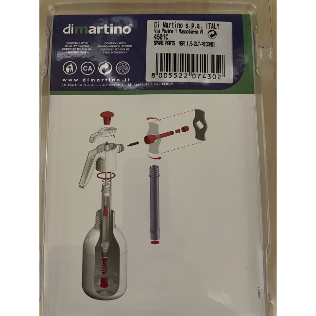 Kit Ricambi Pompa Eva Di Martino