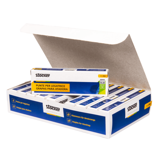 Punte per Legatrice STOCKER - confezione da 4800 punti