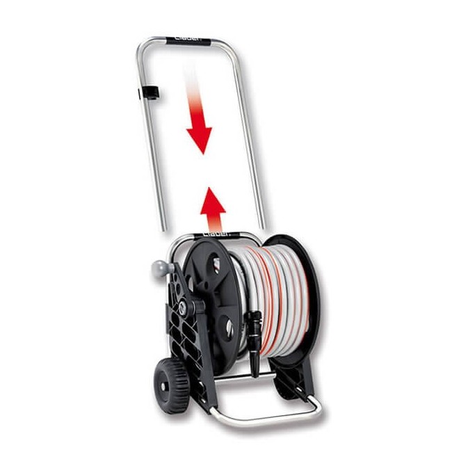 Carrello Avvolgitubo Genius Compact Pronto 25 Claber