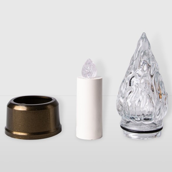 Lumino Elettrico Fiamma Eterna