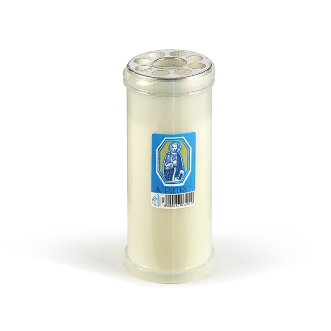 Lumino Votivo T40 Bianco S.Pietro